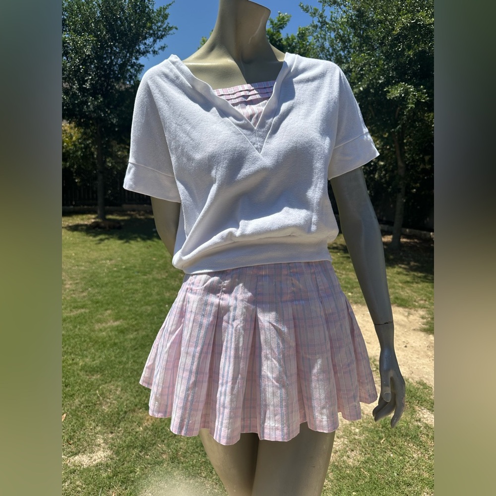 Vintage 1970’s Darlyn Designs Pleated Tennis Skirt Set-S/4 🎾